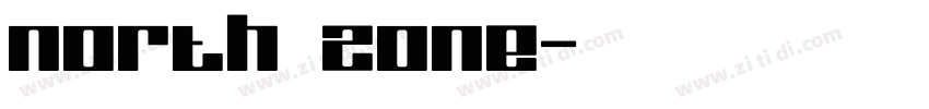 North Zone字体转换